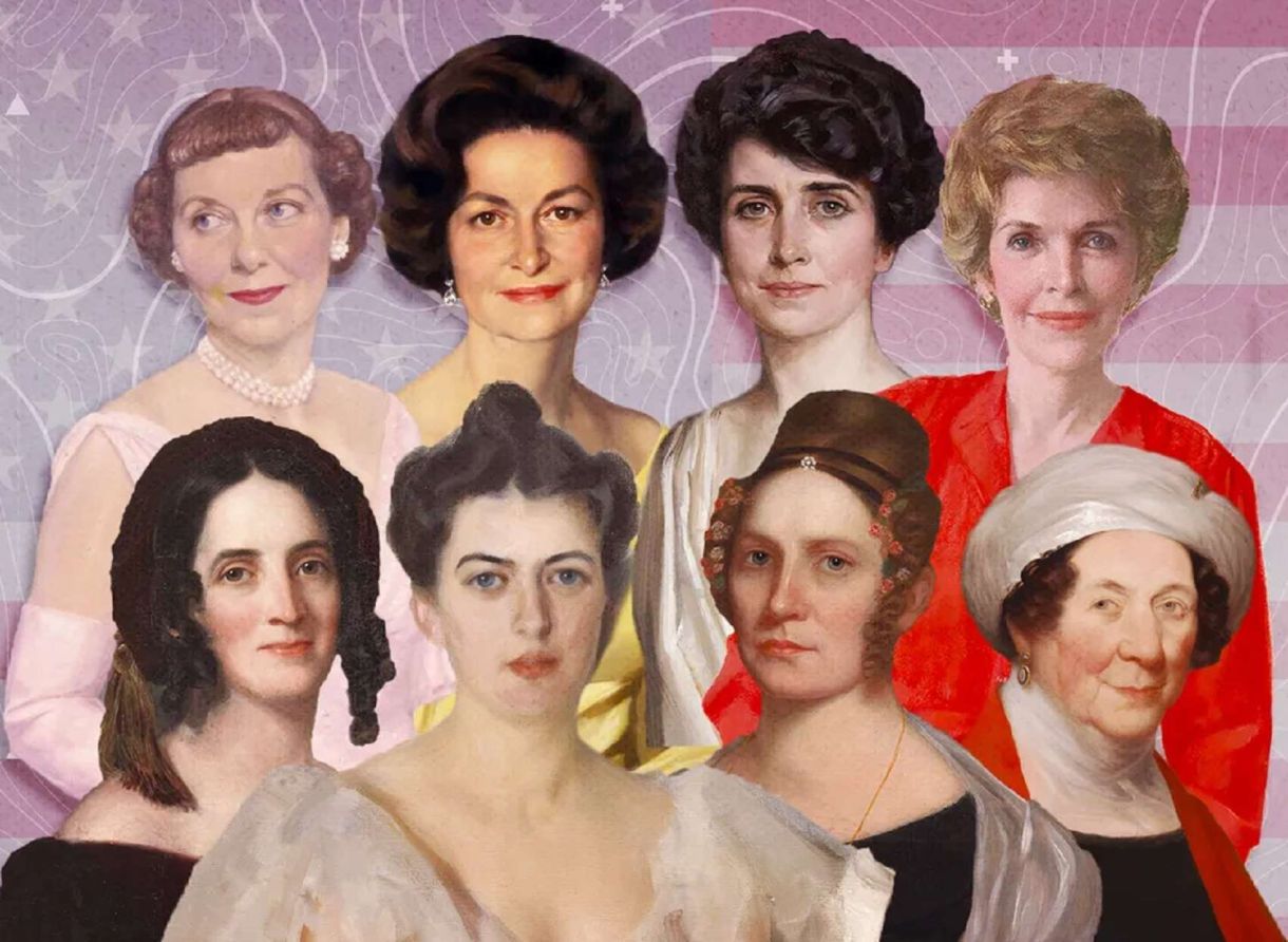 The most charming beautiful First Second ladies of the United States