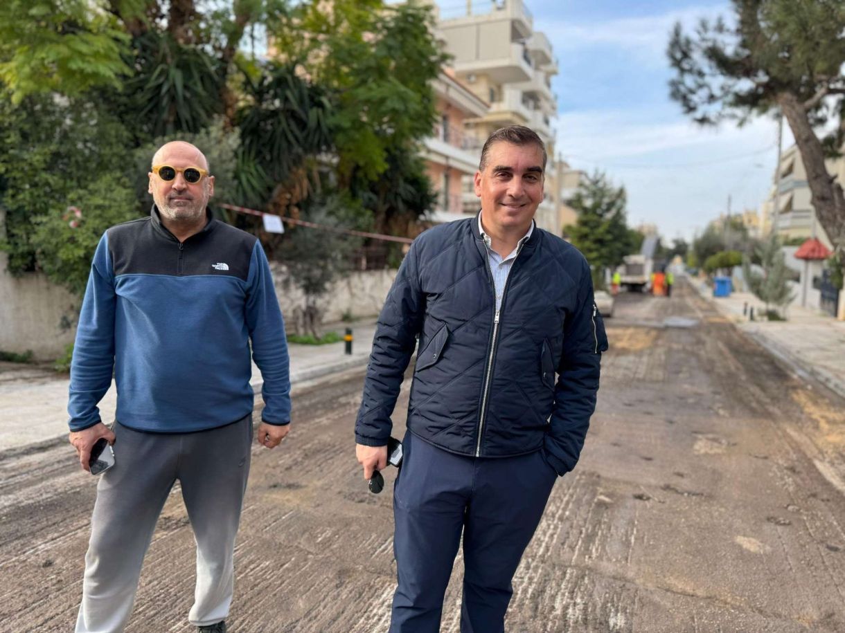 Δήμαρχος Ελληνικού – Αργυρούπολης! ”Νέος κύκλος ασφαλτοστρώσεων στην πόλη μας!”
