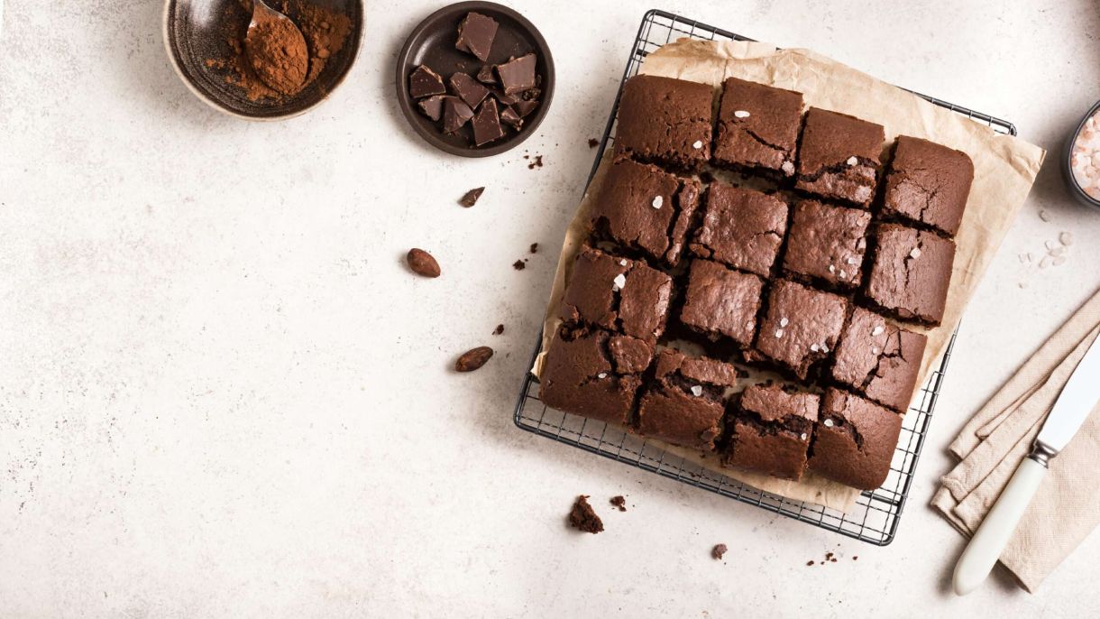 Συνταγή για brownies μήλου χωρίς ζάχαρη