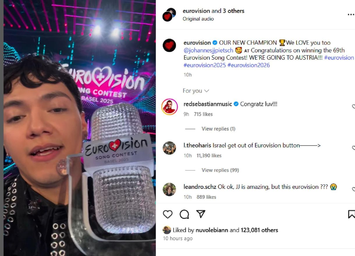 Eurovision 2025: Ποιος είναι ο JJ Johannes Pietsch που κέρδισε με την Αυστρία τον 69 διαγωνισμό