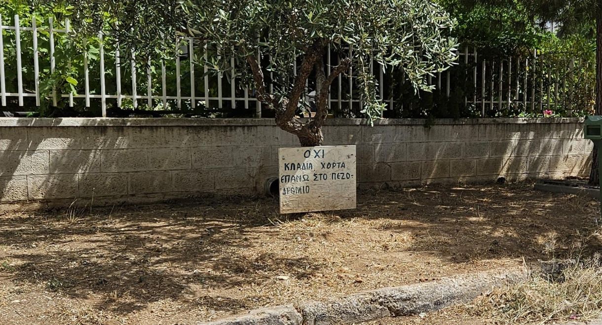 Γλυφάδα: “Οχι κλαδιά στο πεζοδρόμιο”; Που είναι το πεζοδρόμιο; Βίντεο!
