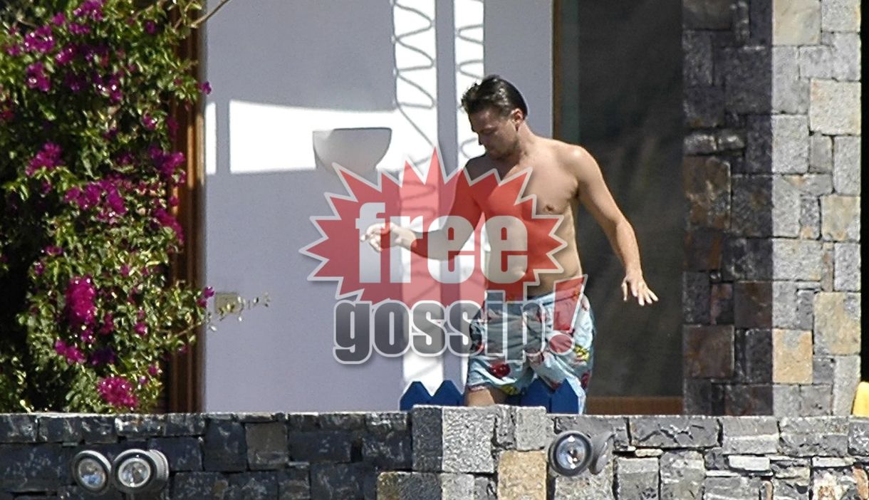 Ο DiCaprio στην Ελλάδα με μαγιό κοιλιακούς και ωρίς αναβολικό