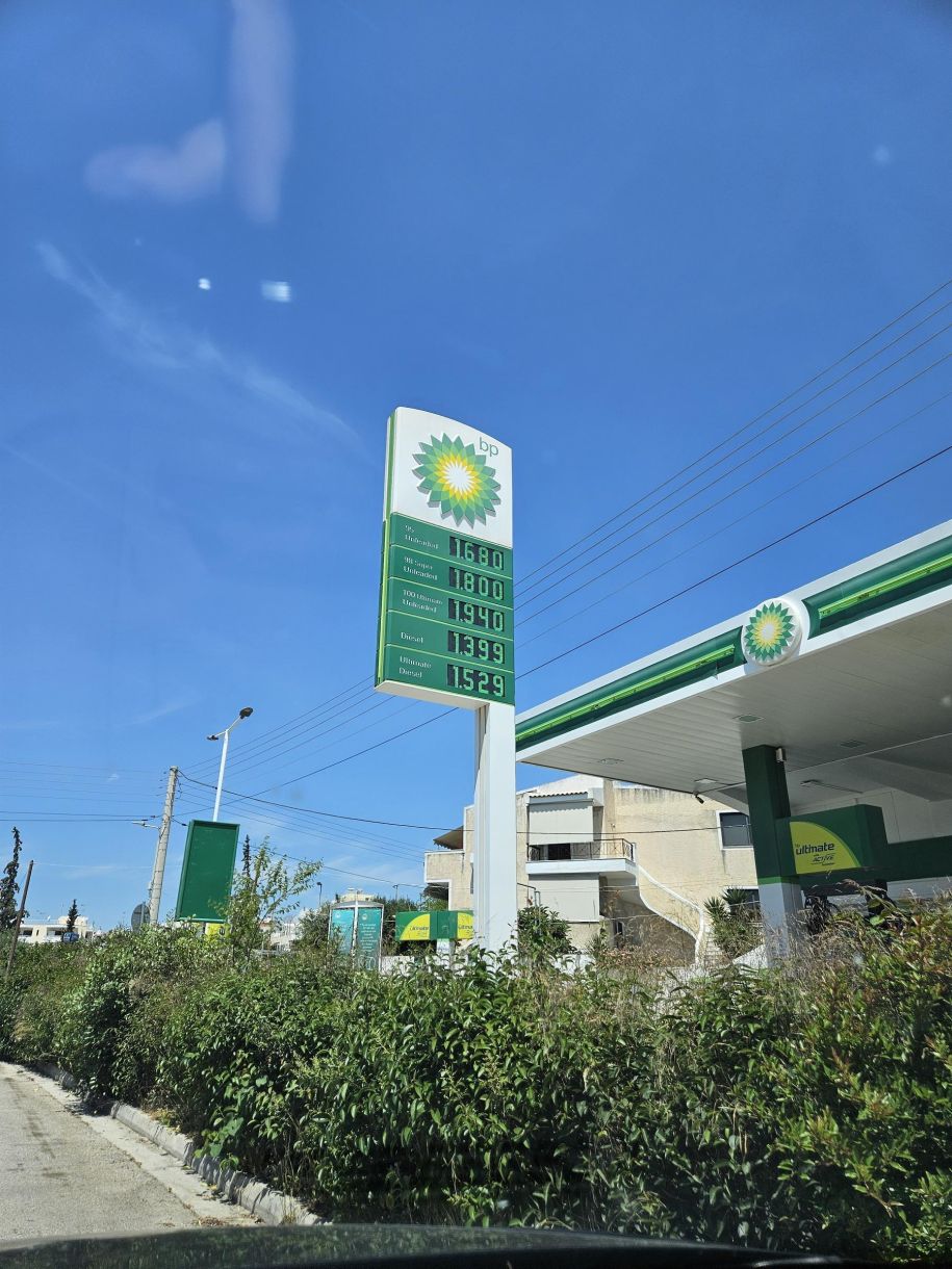 Τιμή καυσίμων σήμερα Βενζίνη και πετρέλαιο.Πάμε για πασατέμπο στο πάρκο 1